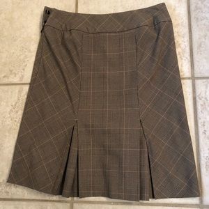 SOLD Ann Taylor Plaid Skirt